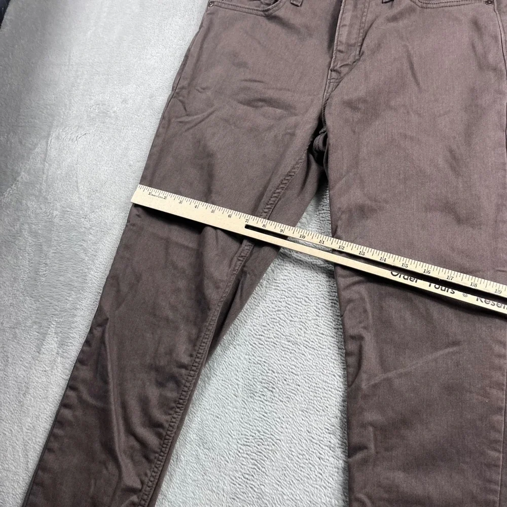 Banana Republic Travel Jean Athletic Fit Mens 32x30 Brown Taupe Pants 5-Pocket
